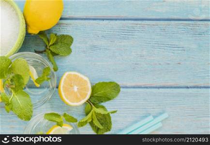 ingredients refreshing lemonade