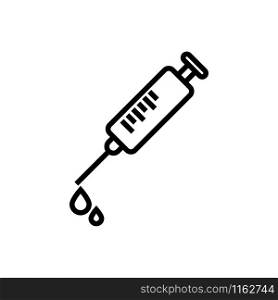 Injection graphic design template vector illustration