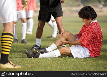 Injured Soccer Player