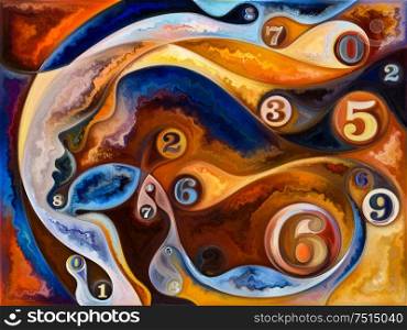 Inner Texture series. Abstract composition of faces, colors, organic textures, flowing curves suitable in projects related to inner world, love, relationships, soul and Nature