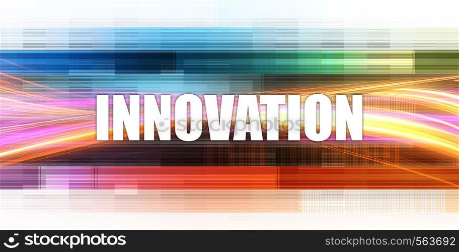 Innovation Corporate Concept Exciting Presentation Slide Art. Innovation Corporate Concept