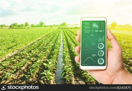 Innovative technologies in agriculture. The use of Internet of Things technologies in farming. Increase crop efficiency and quality, reduce greenhouse gas emissions and harm the environment.