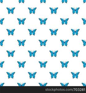 Insect butterfly pattern seamless in flat style for any design. Insect butterfly pattern seamless
