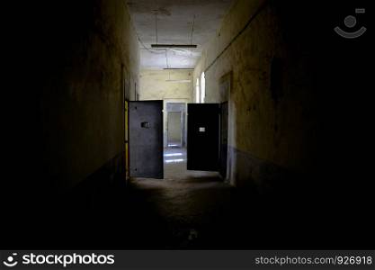 Inside Amasra old prison