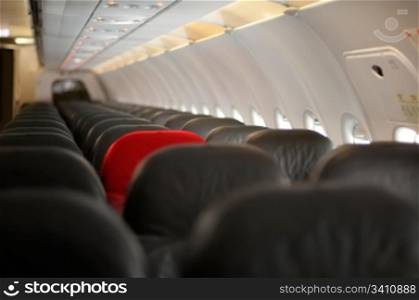 Inside an empty plane. Uniqueness and leadership conception