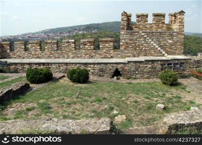 Inside fortress in Veliko Tirnovo, Bulgaria