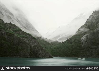 Inside Passage - Tracy Arm Landscape, Alaska