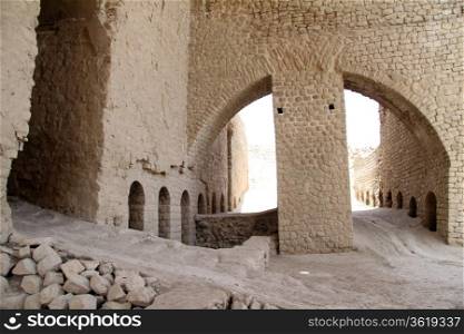 Inside ruined Ardeshir&rsquo;s palace near Shiraz