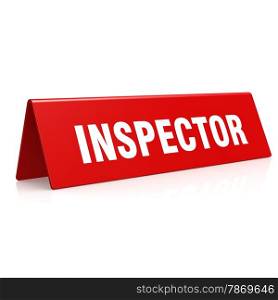 Inspector banner image with hi-res rendered artwork that could be used for any graphic design.. Inspector banner