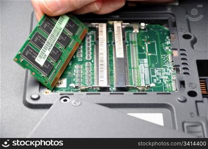 Installing new ram for your laptop