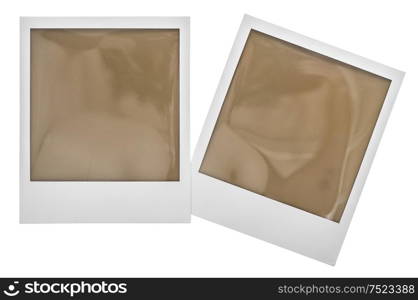 Instant polaroid photo frames with clipping path