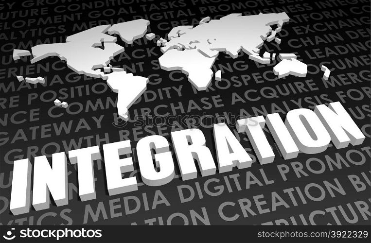 Integration Industry Global Standard on 3D Map