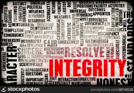 Integrity in a Company and Person Character