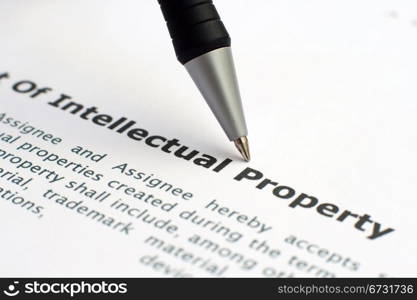 Intellectual property form