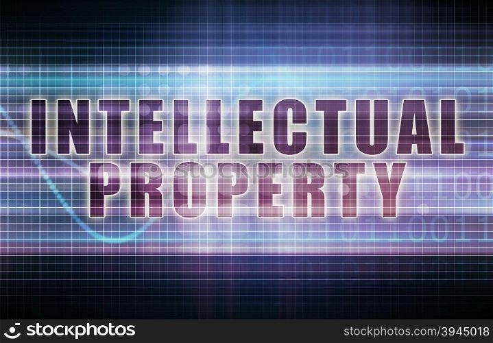 Intellectual Property or IP on a Business Chart