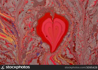 Intensive colorful mix of vibrant colors. Abstract modern love concept romantic background templates design