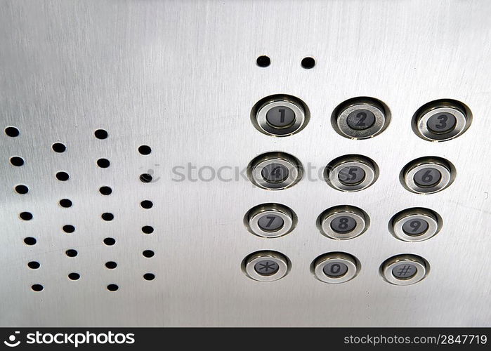 Intercom panel