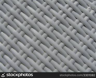interesting background of a white rattan pattern
