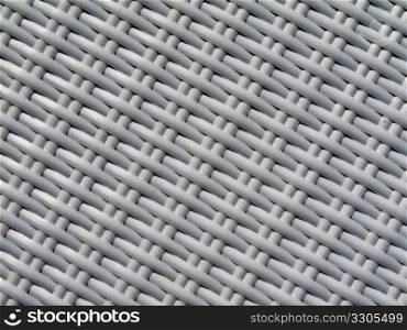 interesting background of a white rattan pattern