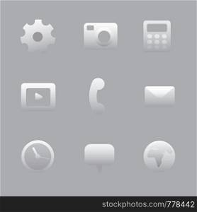 interface icon set