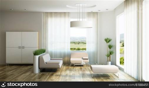 interior design of lounge room