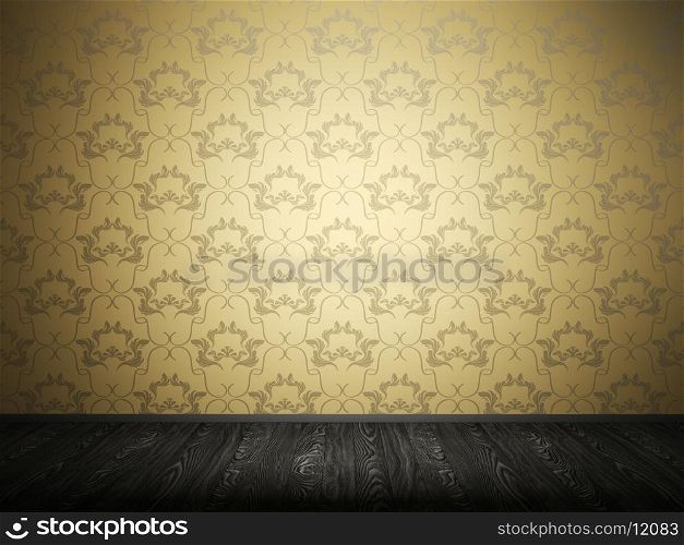Interior of a room background