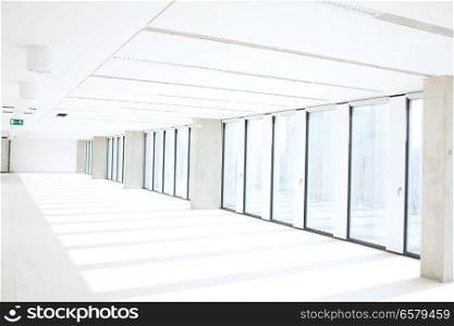 Interior of empty new office