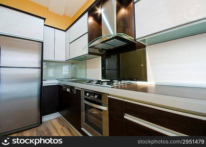 Interior of modern kitchen