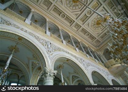 Interior of State Hermitage.Saint-Petersburg, Russia.June 2, 2015
