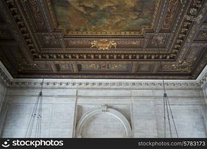 Interior of the New York Public Library, Midtown, Manhattan, New York City, New York State, USA