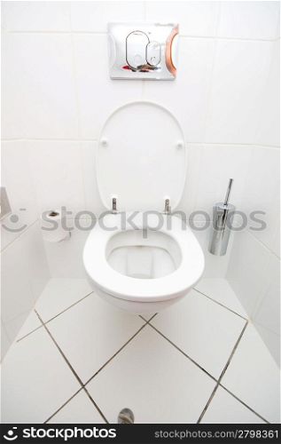 Interior of the room - Toilet in the bathroom