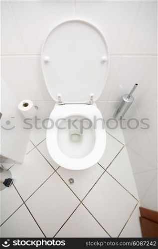 Interior of the room - Toilet in the bathroom