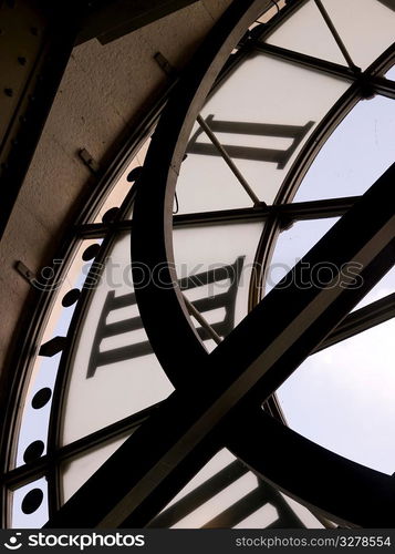 Interior view of Clock at Musee d&acute;Orsay