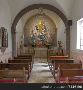 Interiors of a church, San Miguel de Allende, Guanajuato, Mexico