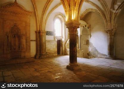 Interiors of a church, The Upper Room, Jerusalem, Israel