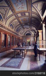 Interiors of a museum, Vatican Museums, Vatican City