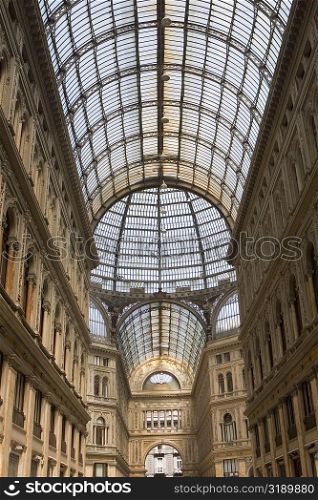 Interiors of a shopping mall, Galleria Umberto I, Naples, Naples Province, Campania, Italy