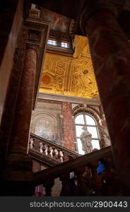 Interiors of Drottningholm Palace, Drottningholm, Stockholm, Sweden