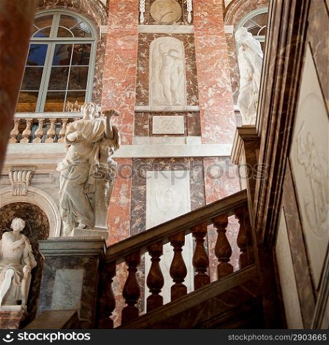 Interiors of the Drottningholm Palace, Drottningholm, Stockholm, Sweden