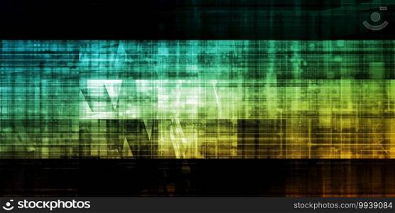 Internet Abstract Background As A Digital Concept. Internet Abstract Background