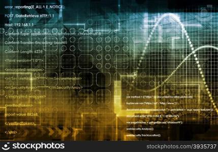 Internet Concept Background with Digital Concept Abstract. Global Subscription