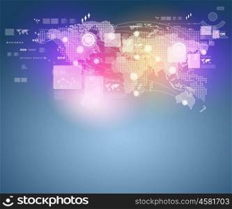 Internet concept illustration. Internet technology concept of global business from concepts series