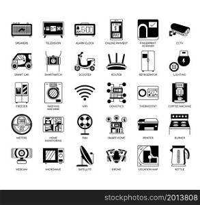 internet of things , Thin Line and Pixel Perfect Icons