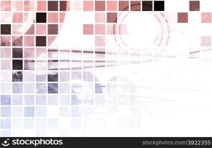 Internet World Wide Web Abstract Tech Background. Internet Background