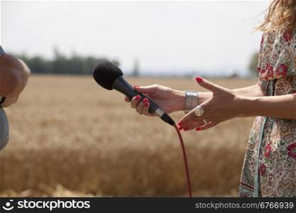Interview with farmer
