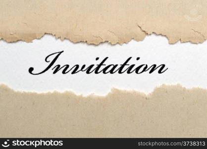 Invitation