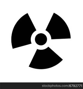 Ionizing radiation icon illustration idesign