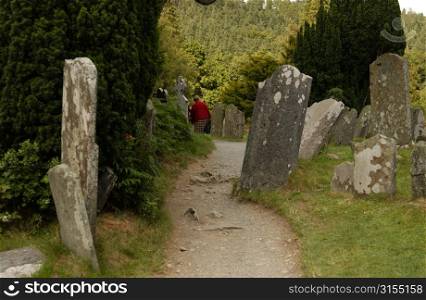 Ireland - Glendalough cemetery