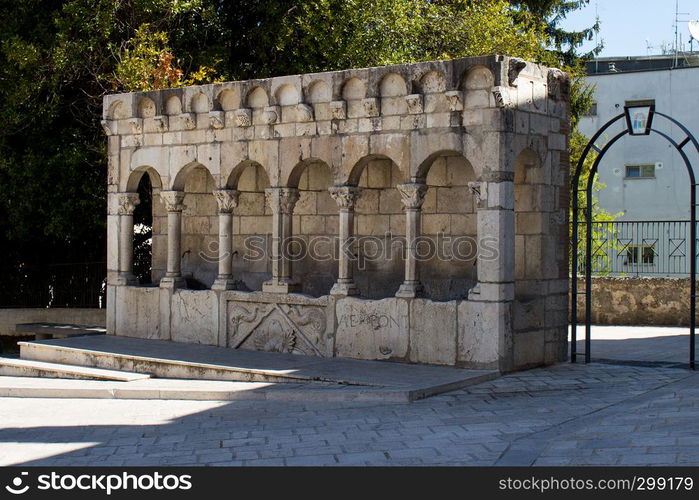 Isernia fountain, Molise, Italy