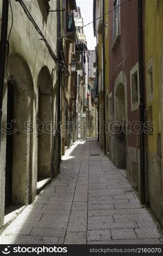 Isernia, historic city in the Molise region, Italy
